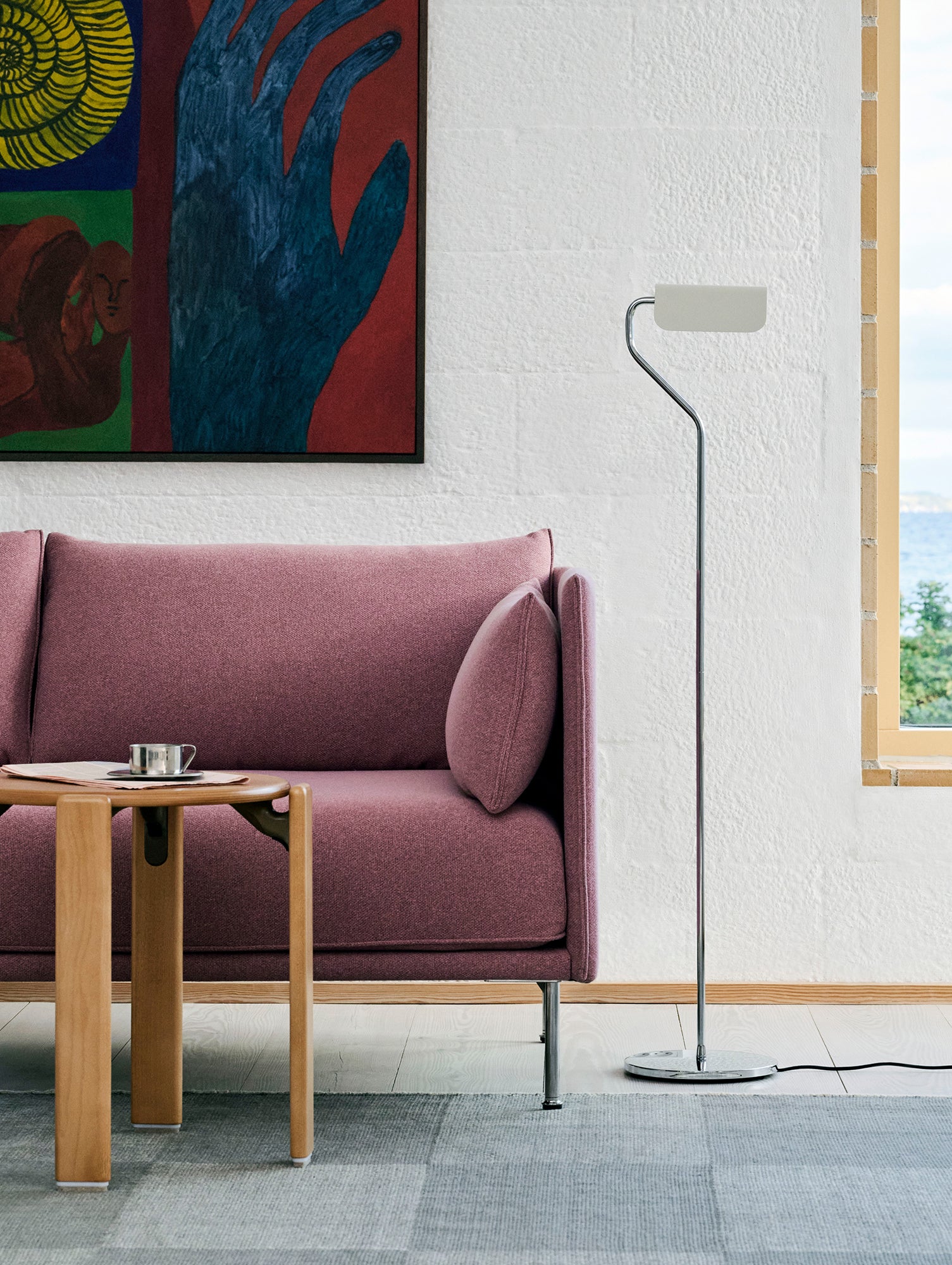 Silhouette 3-Seater Sofa by HAY - Autumn 651