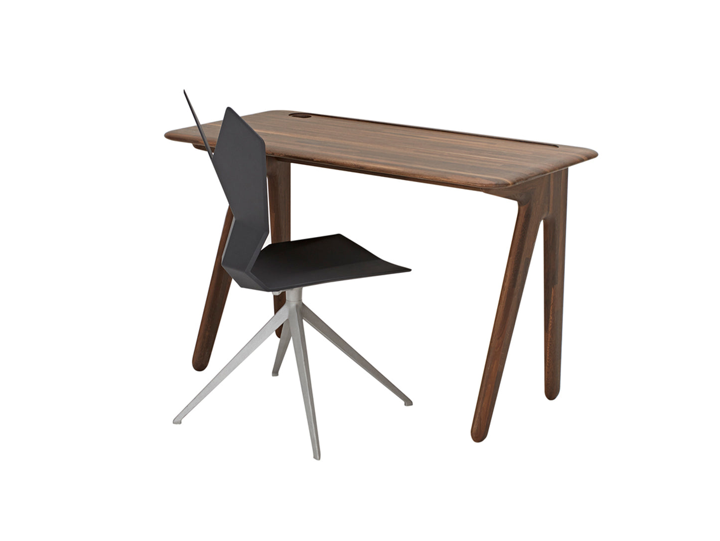 Slab Desk by Tom Dixon - Fumed Oak