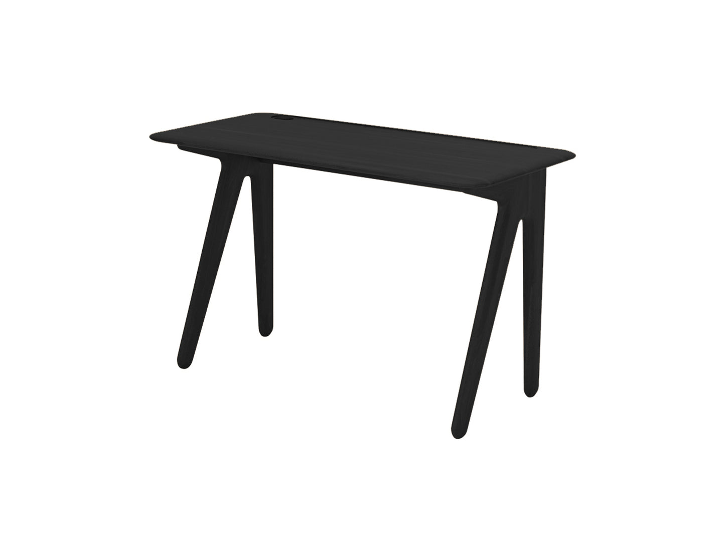 Slab Desk by Tom Dixon - Black Oak