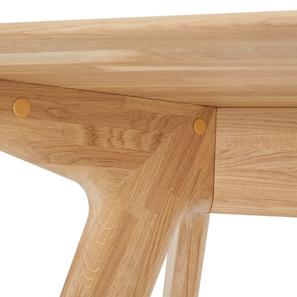 Slab Desk by Tom Dixon - Natural Oak