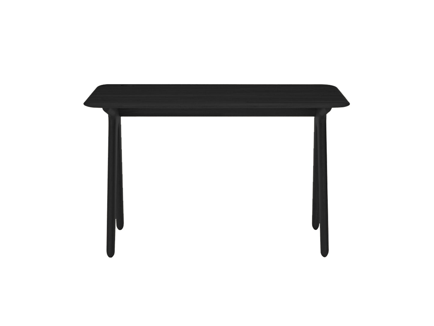 Slab Desk by Tom Dixon - Black Oak