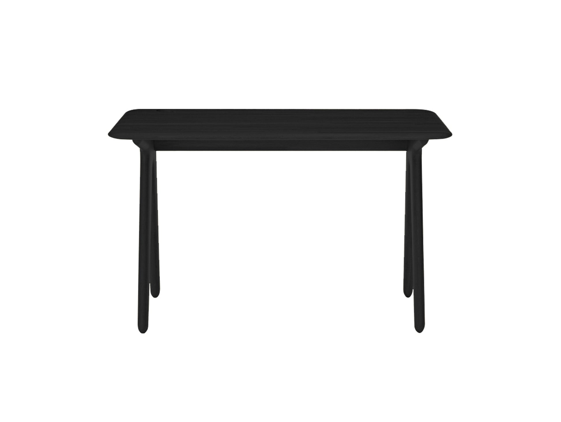 Slab Desk by Tom Dixon - Black Oak