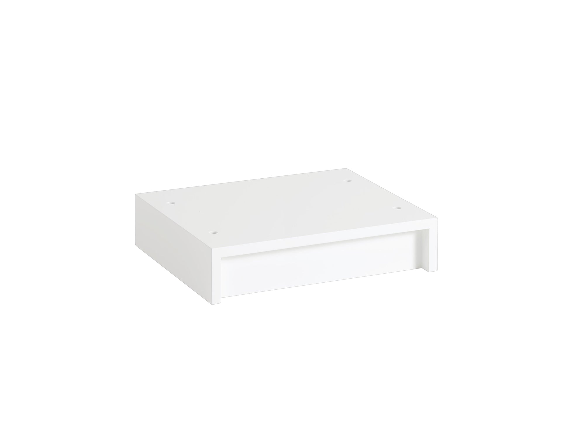 Stacked Shelf System 2.0 by Muuto - Plinth (43.6 x 35 cm) / White