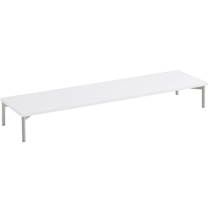 Stacked Shelf System 2.0 by Muuto - Podium (130.8 x 35 cm) / White 