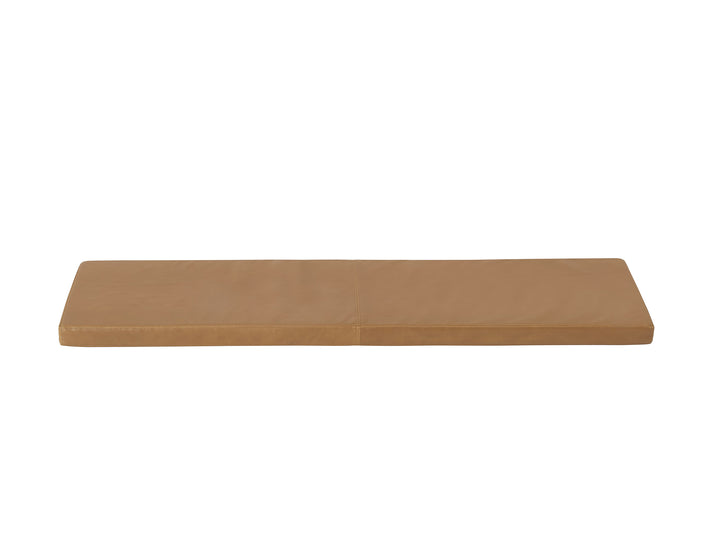 Stacked Storage System Seat Cushion by Muuto - Cognac Silk Leather