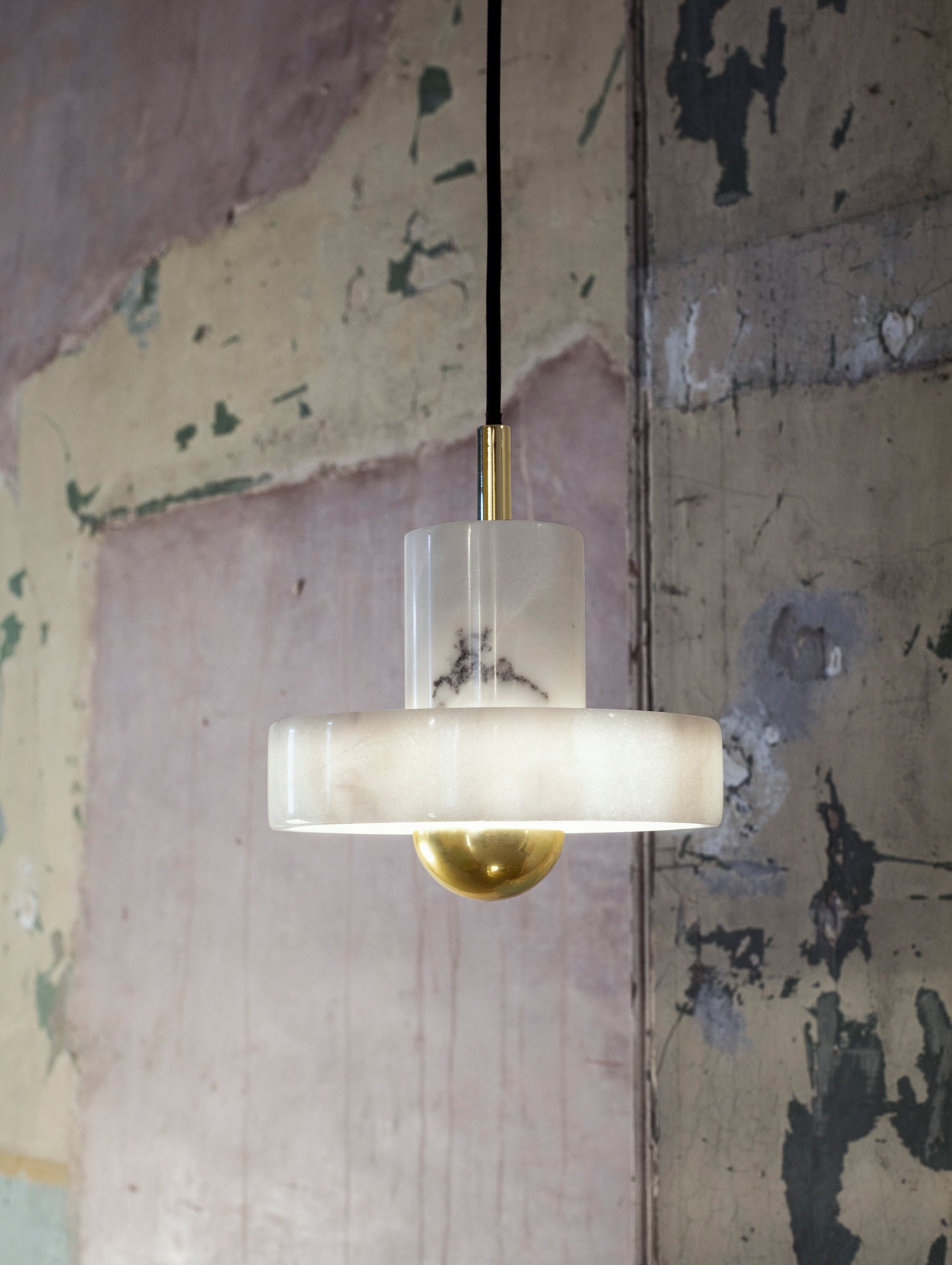 Stone LED Pendant Light by Tom Dixon