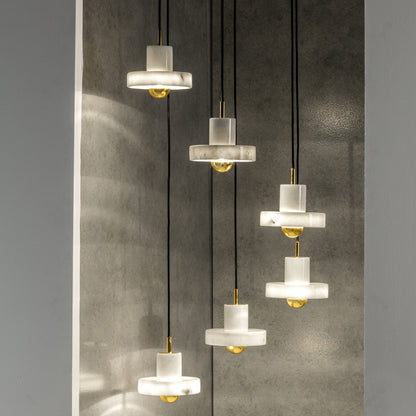 Stone LED Pendant Light by Tom Dixon