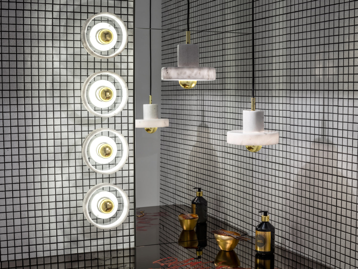 Stone LED Pendant Light by Tom Dixon