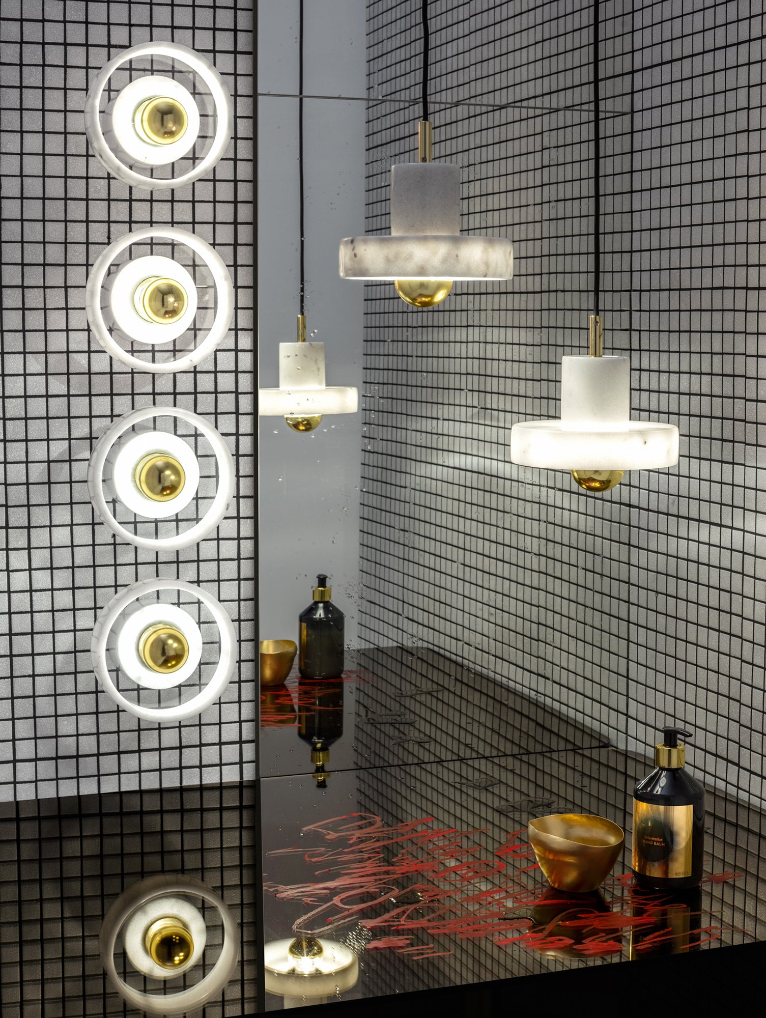 Stone LED Wall Light by Tom Dixon