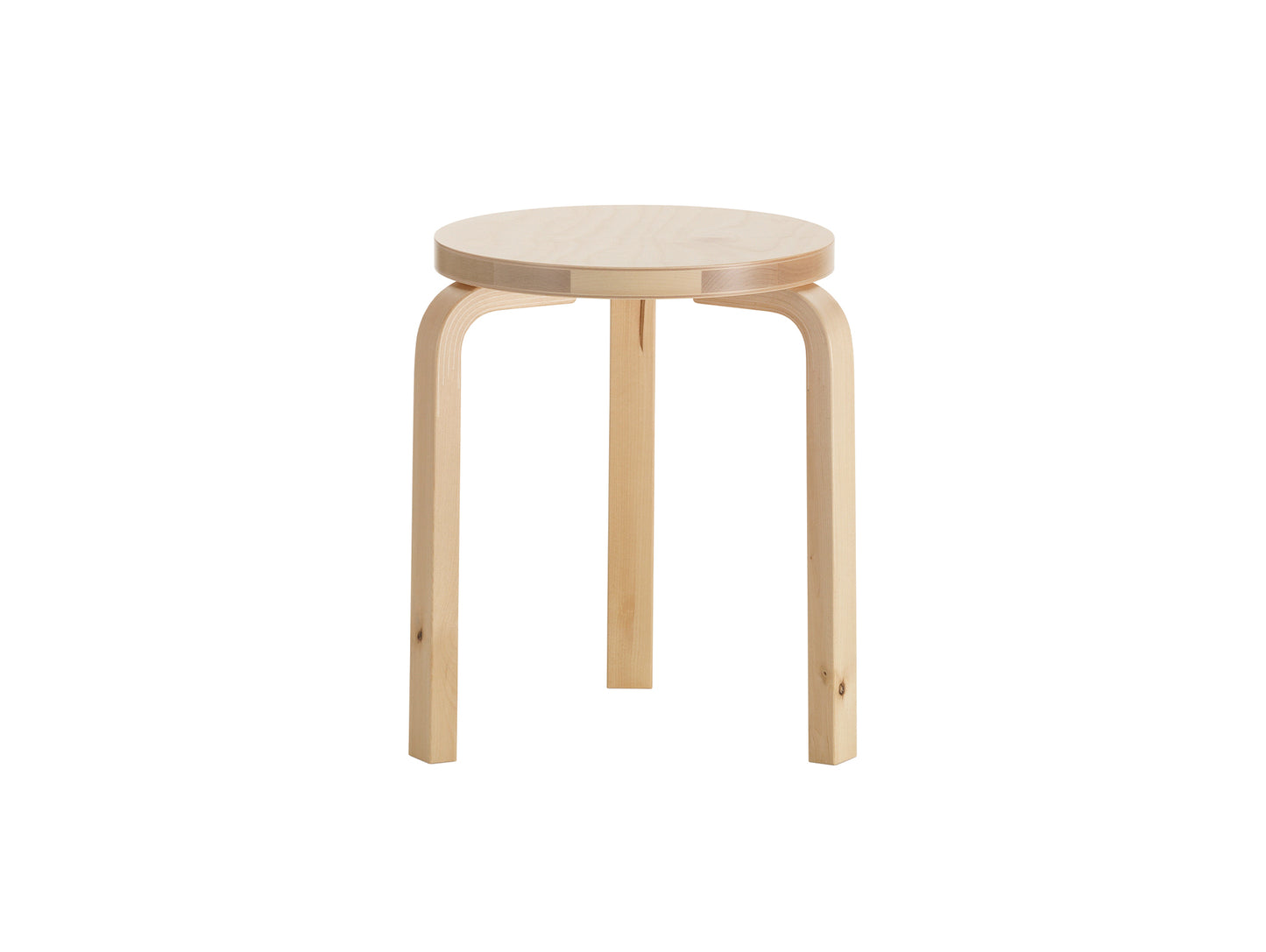 Alvar Aalto Stool 60 by Artek - Wild Birch