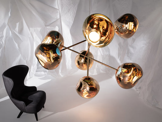 Melt LED Chandelier by Tom Dixon 