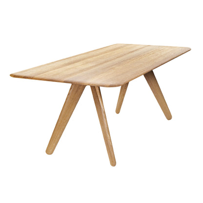 Slab Dining Table by Tom Dixon - 200 cm / Lacquered Oak 