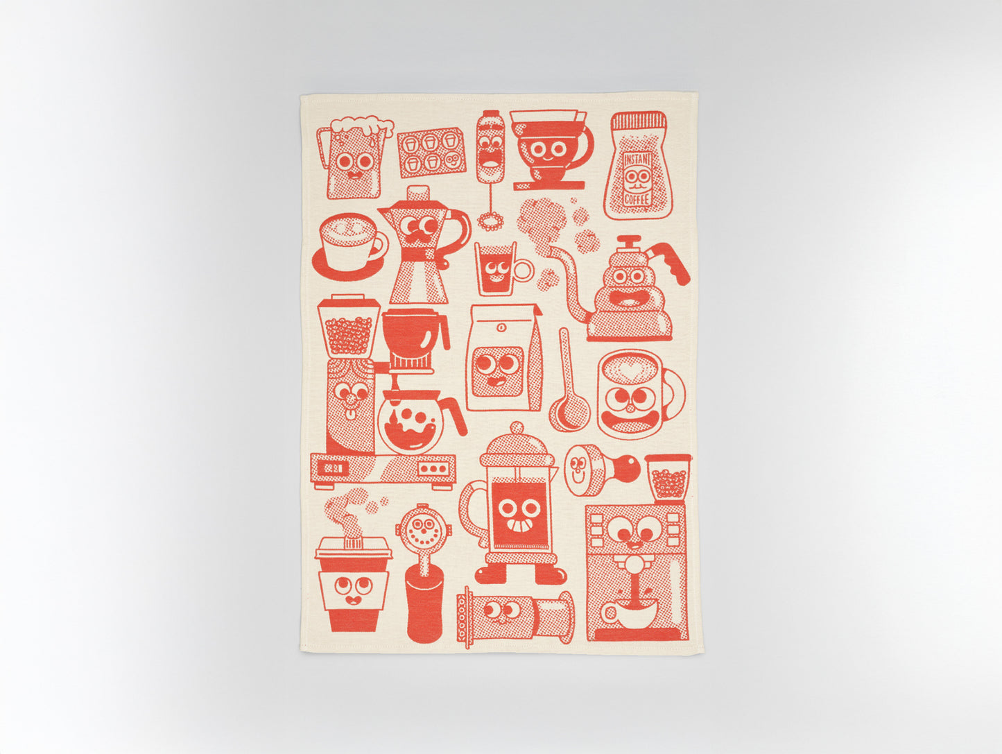 Coffee Time Tea Towel by Wrap