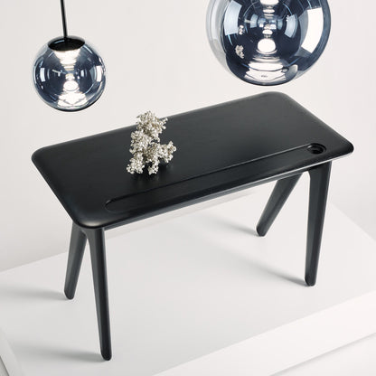 Slab Desk by Tom Dixon - Black Oak