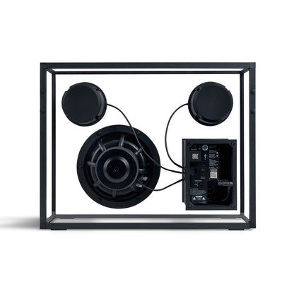 Large Transparent Speaker by Transparent - Black