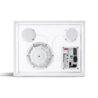 Large Transparent Speaker by Transparent - White