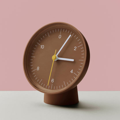 Table Clock by HAY - Brown