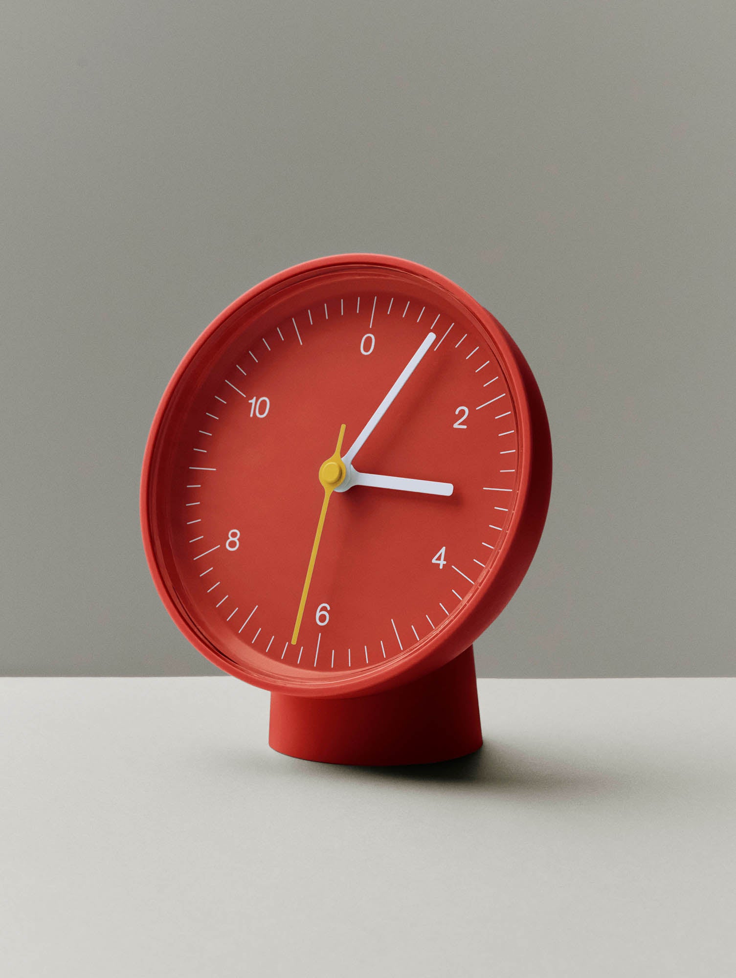 Table Clock by HAY - Red