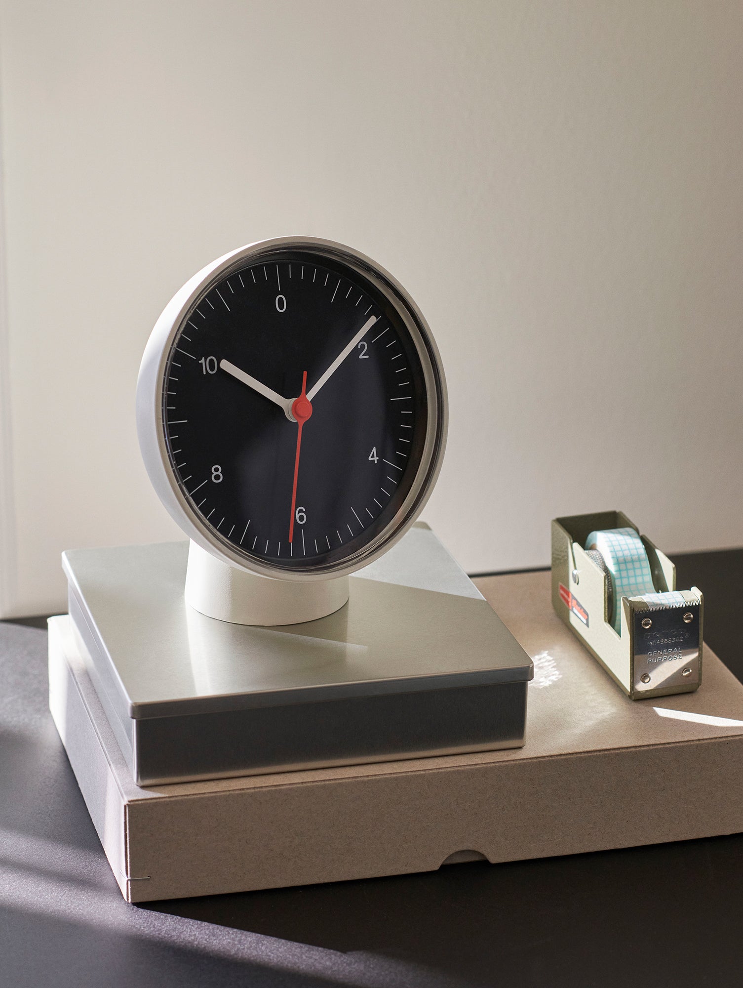 Table Clock by HAY - Black