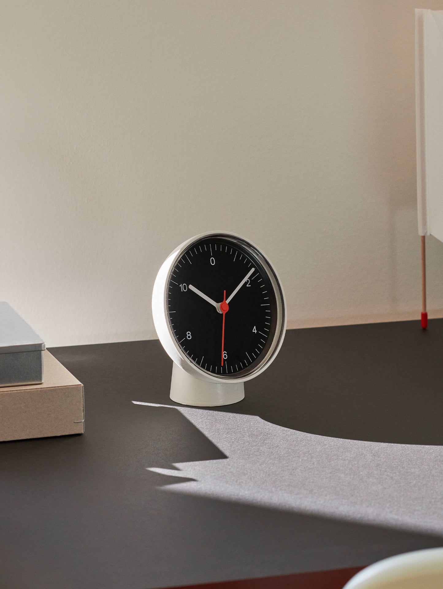 Table Clock by HAY - Black