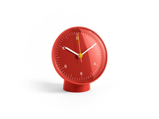 Table Clock by HAY - Red