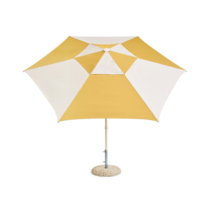Terrazza Parasol by HAY - Hexagon / Off White and Ochre