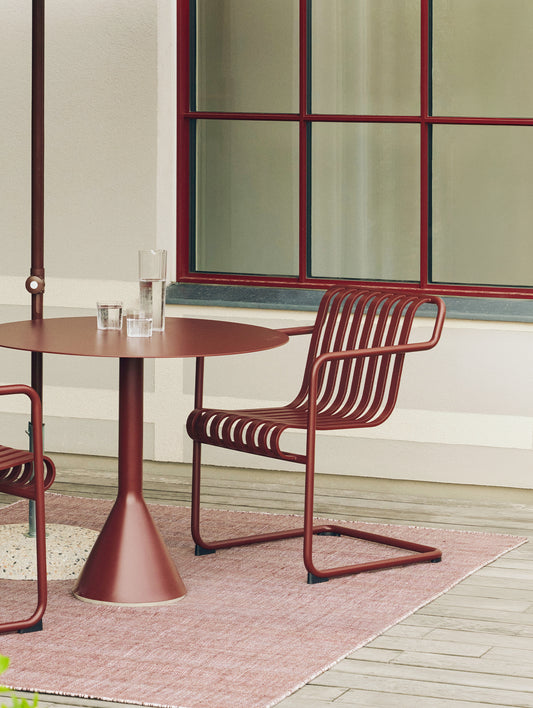 Palissade Cantilever Dining Armchair by HAY - Iron Red