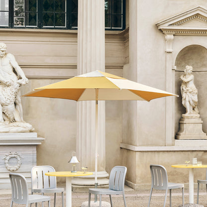 Terrazza Parasol by HAY - Hexagon / Off White and Ochre