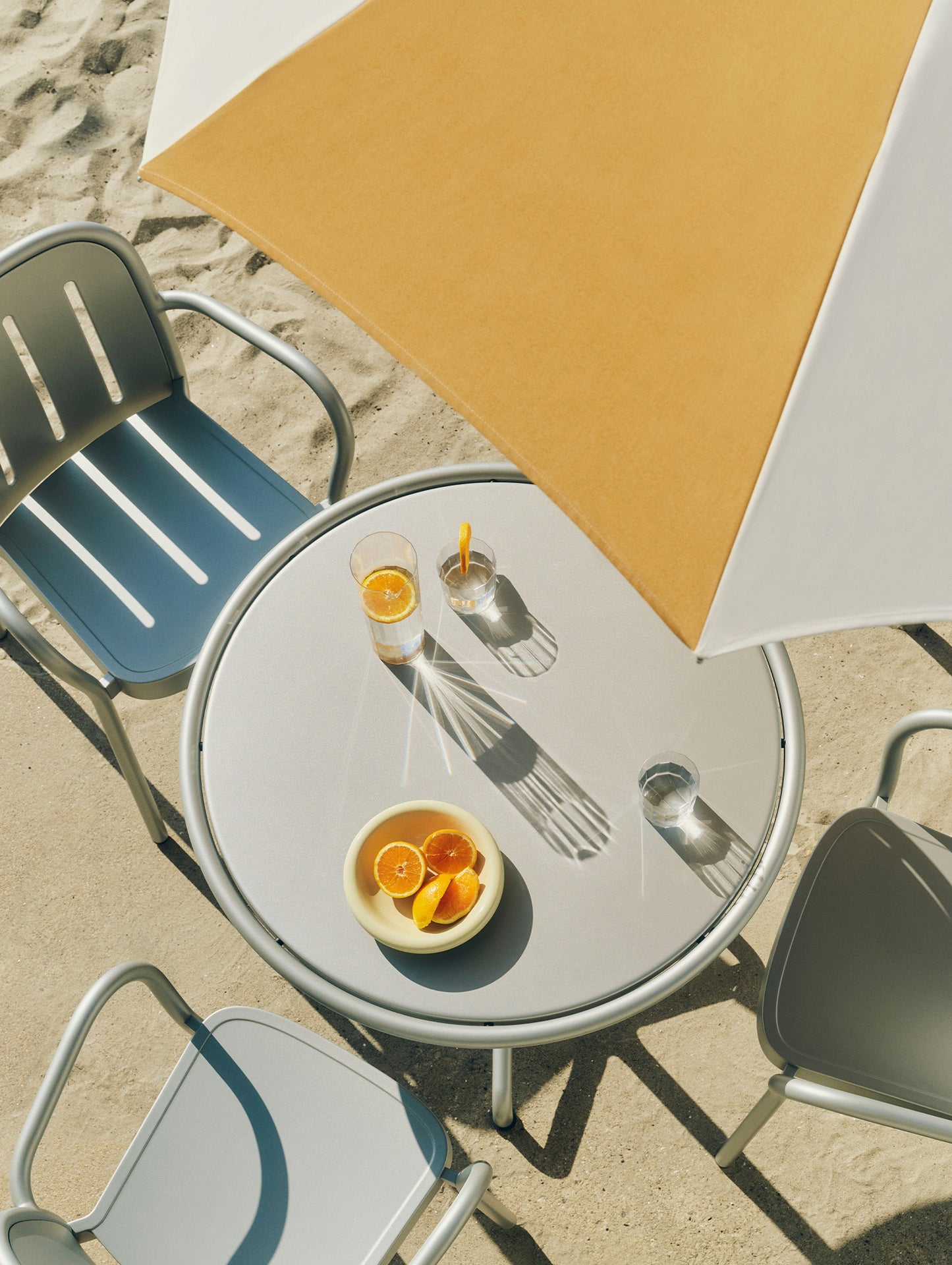 Deville Armchair by HAY - Silver Grey