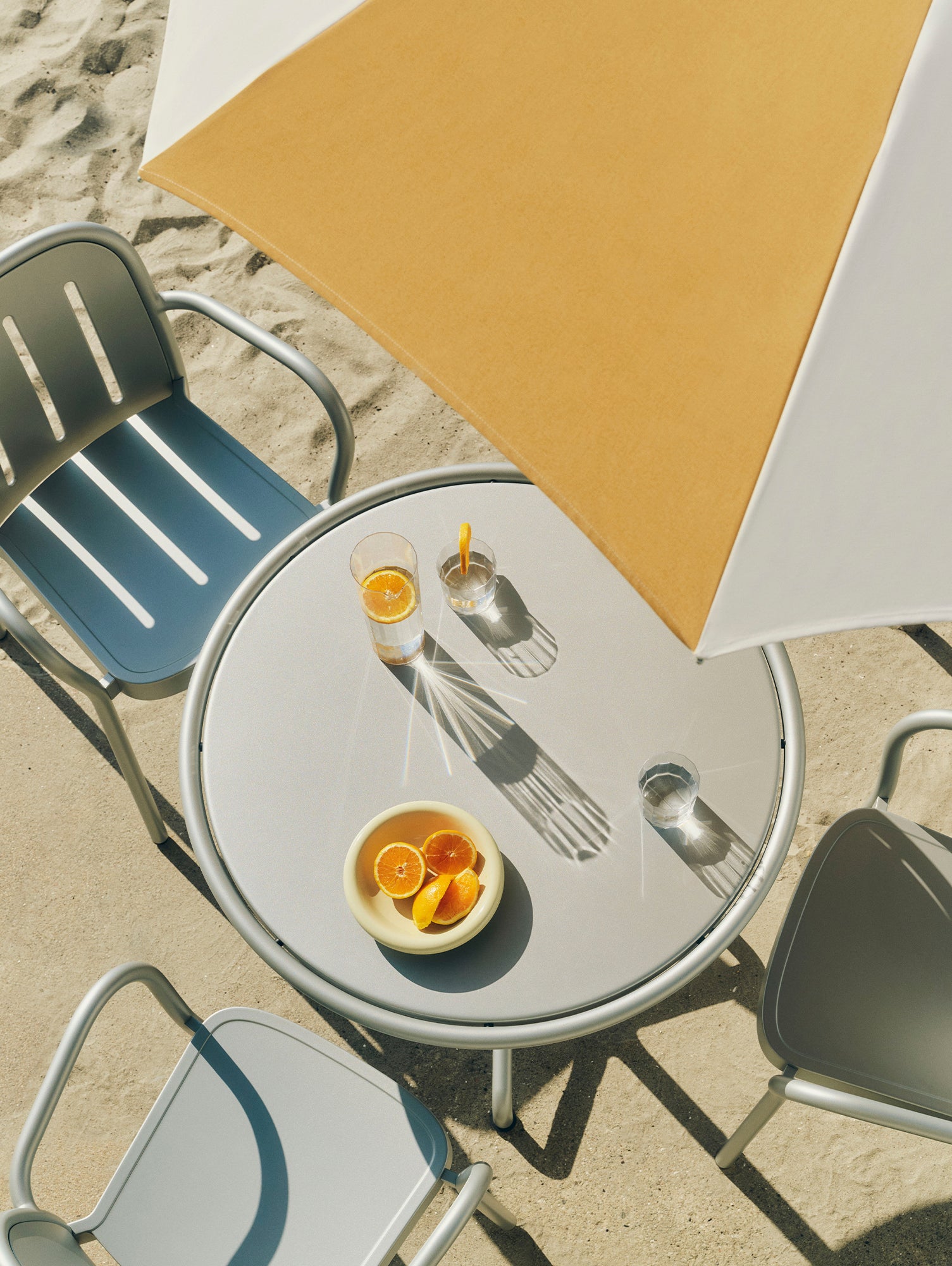 Deville Armchair by HAY - Silver Grey