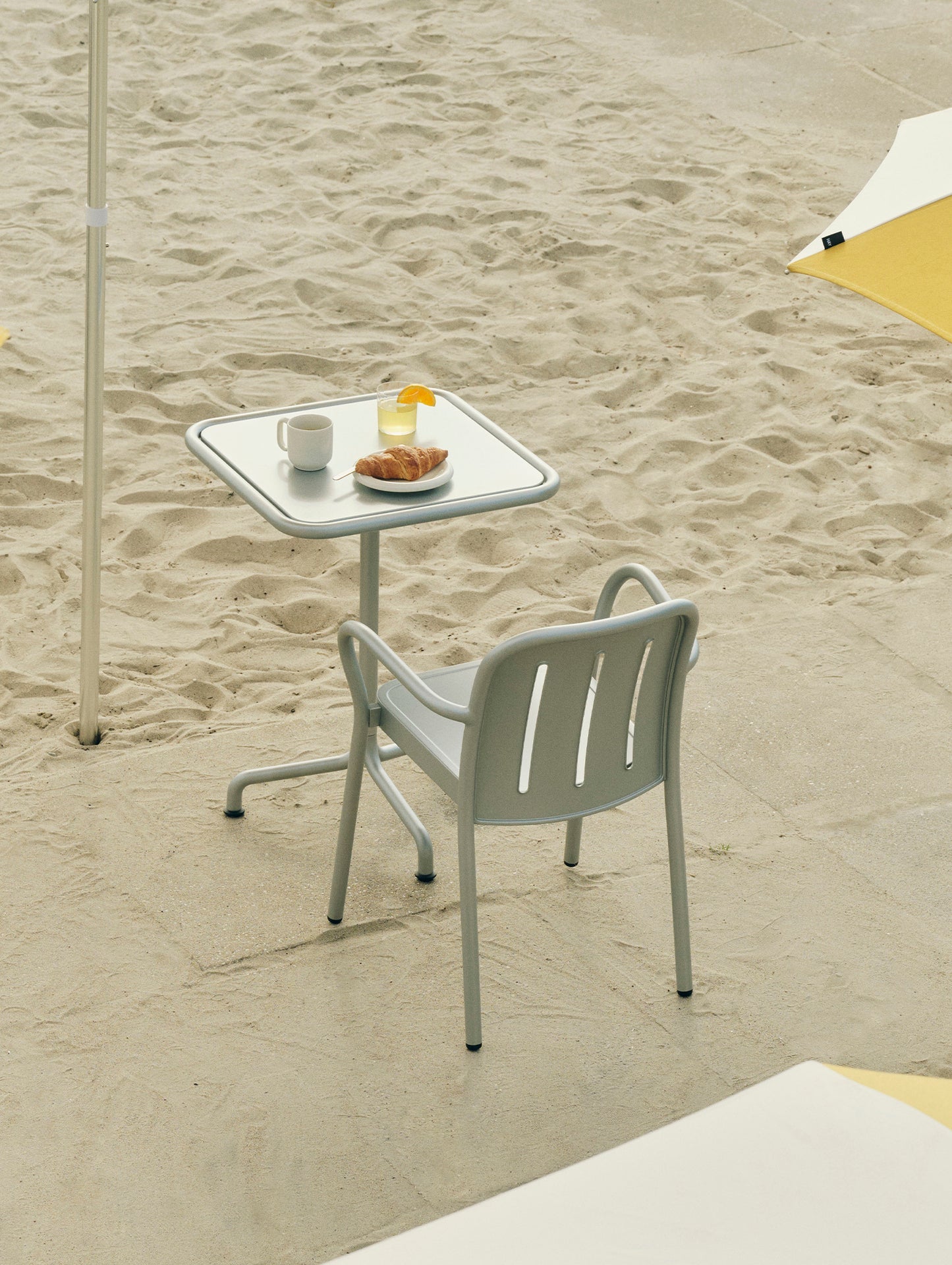 Deville Armchair by HAY - Silver Grey