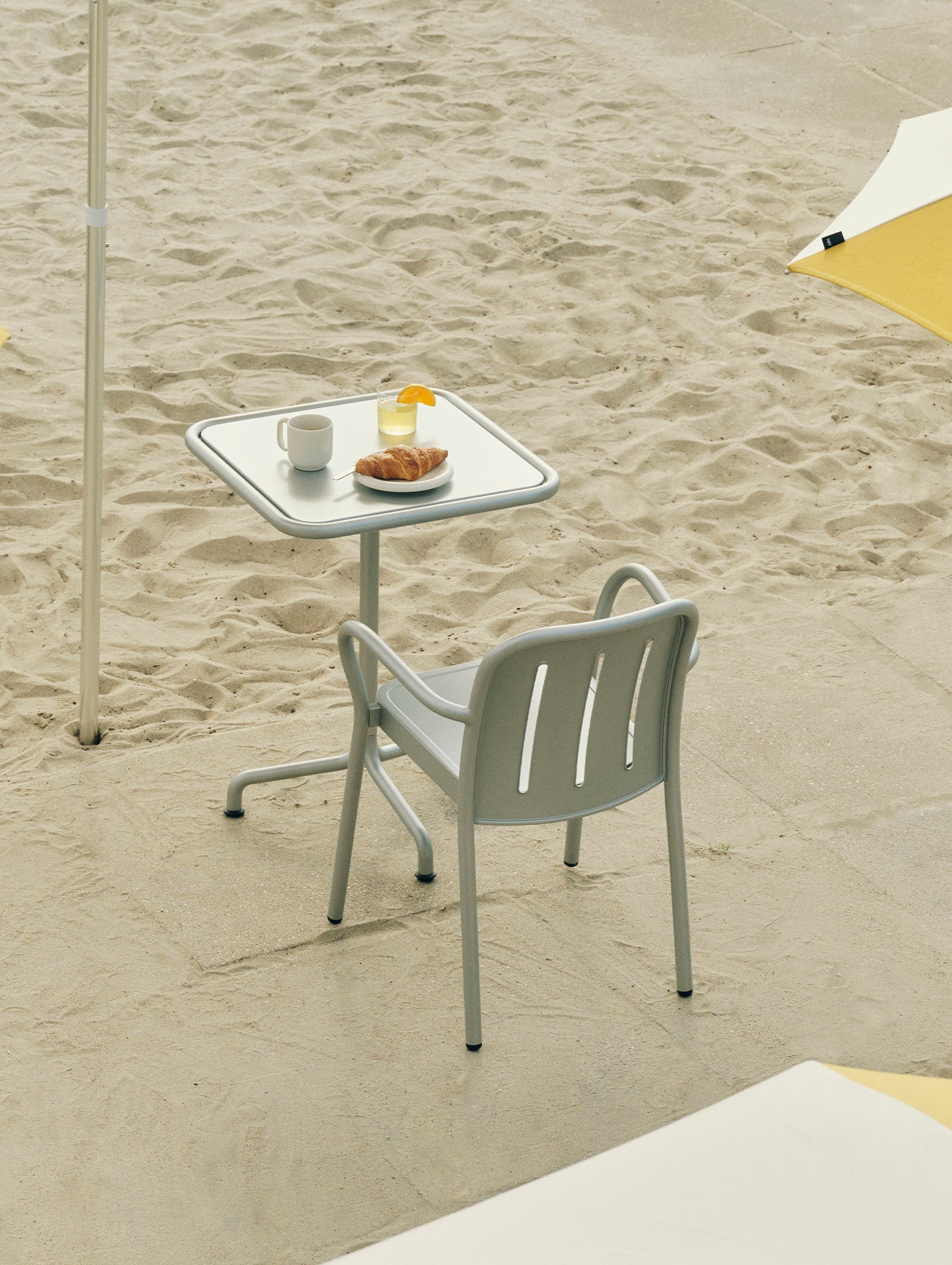 Deville Armchair by HAY - Silver Grey