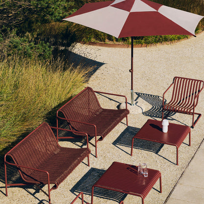 Palissade Cantilever Lounge Chair Low by HAY - Iron Red