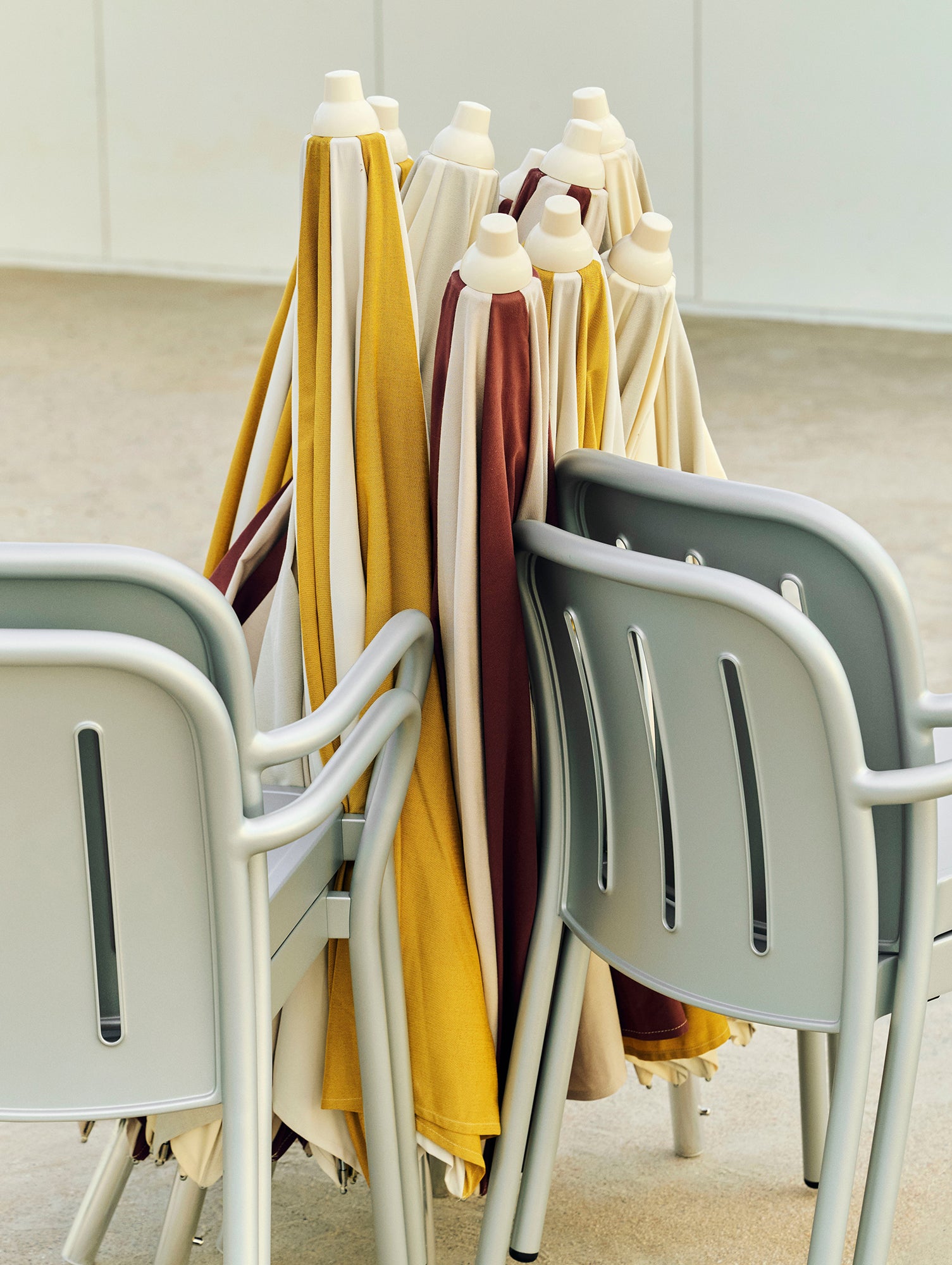 Deville Armchair by HAY - Silver Grey