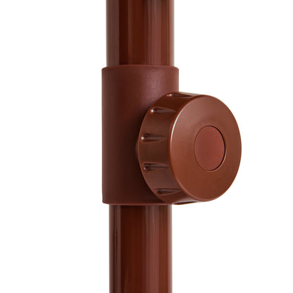 Terrazza Parasol by HAY - Square / Off White and Burgundy