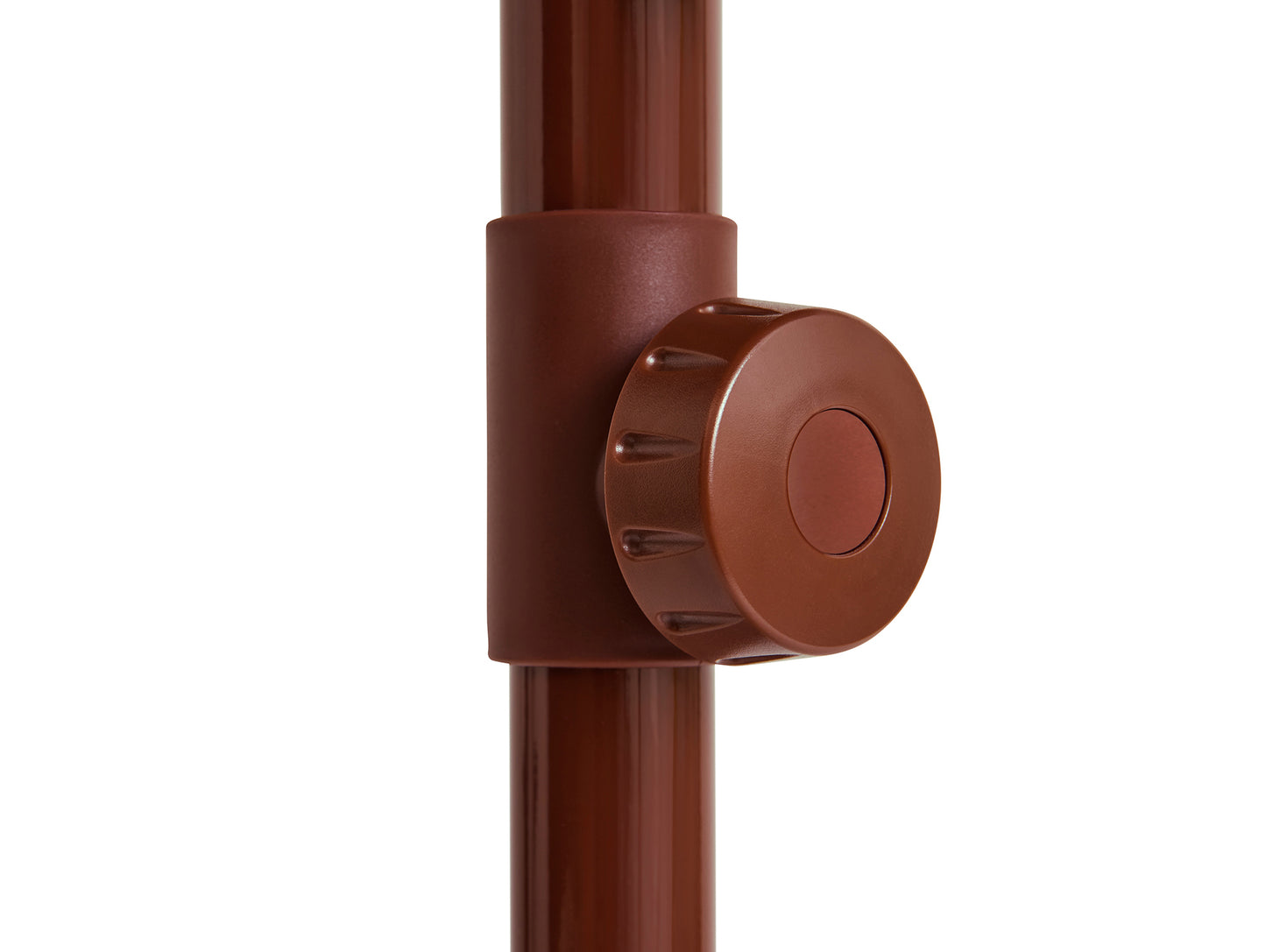 Terrazza Parasol by HAY - Square / Off White and Burgundy