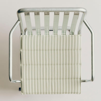 Terrazza Seat Cushion by HAY - Grey Stripe