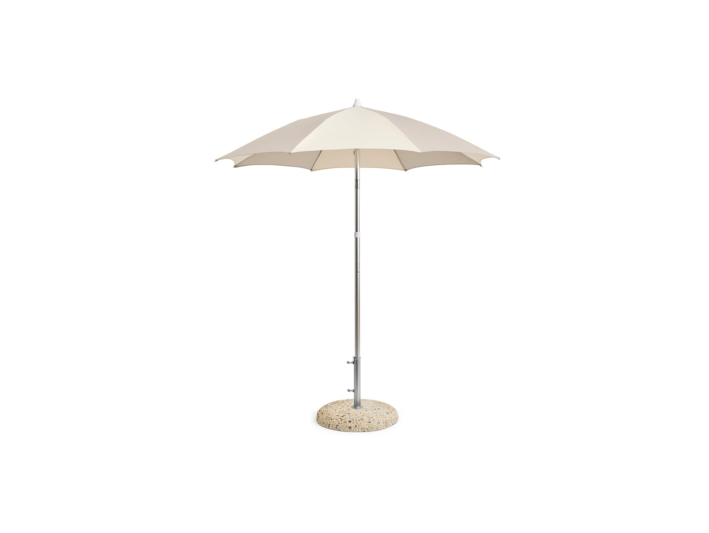 Terrazza Parasol by HAY - Octagon / Off White and Grey