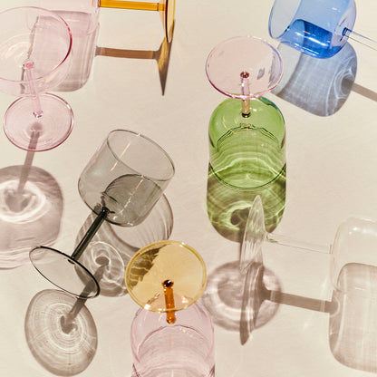 Tint Coupe Glass by HAY 