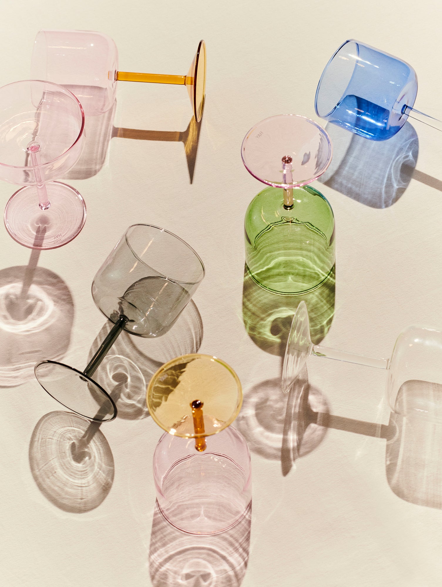 Tint Coupe Glass by HAY 