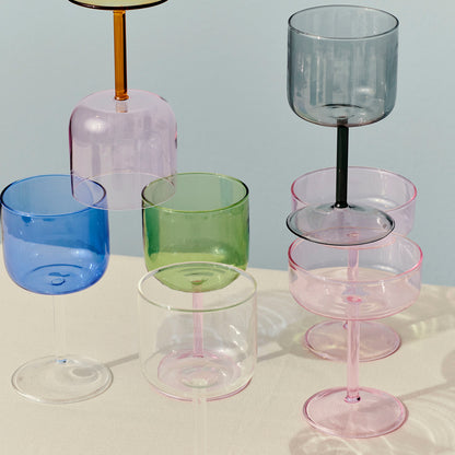 Tint Coupe Glass by HAY 