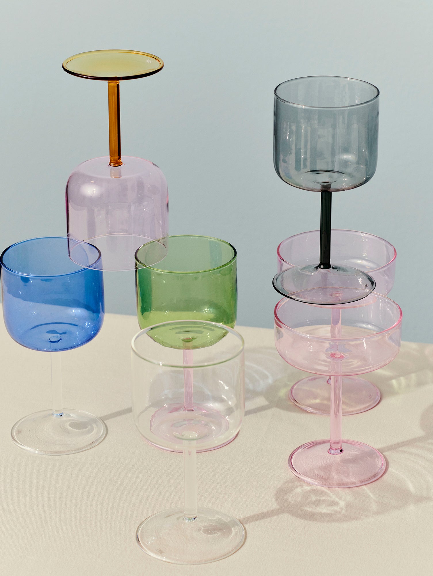 Tint Coupe Glass by HAY 