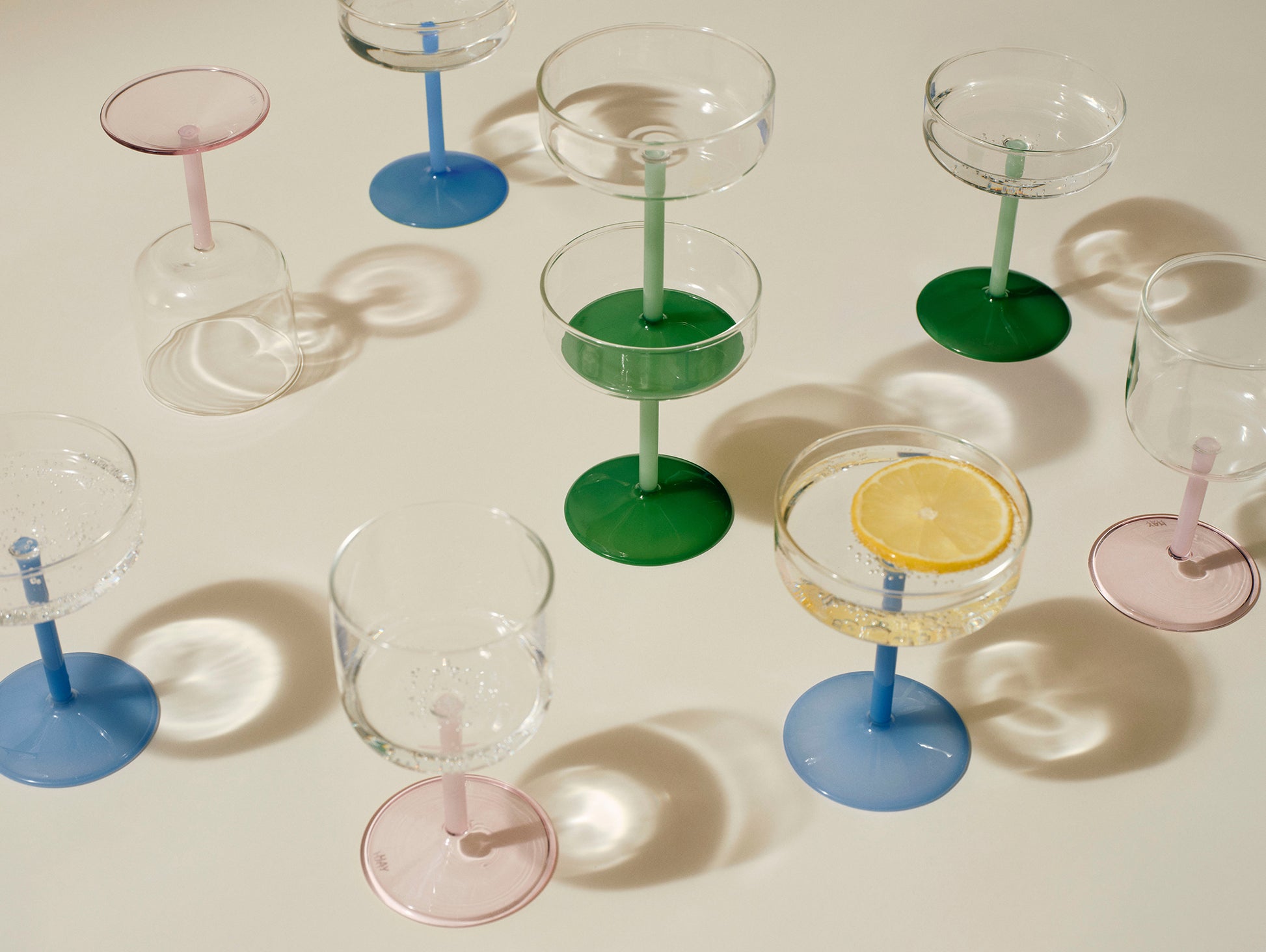 Tint Coupe Glass by HAY 