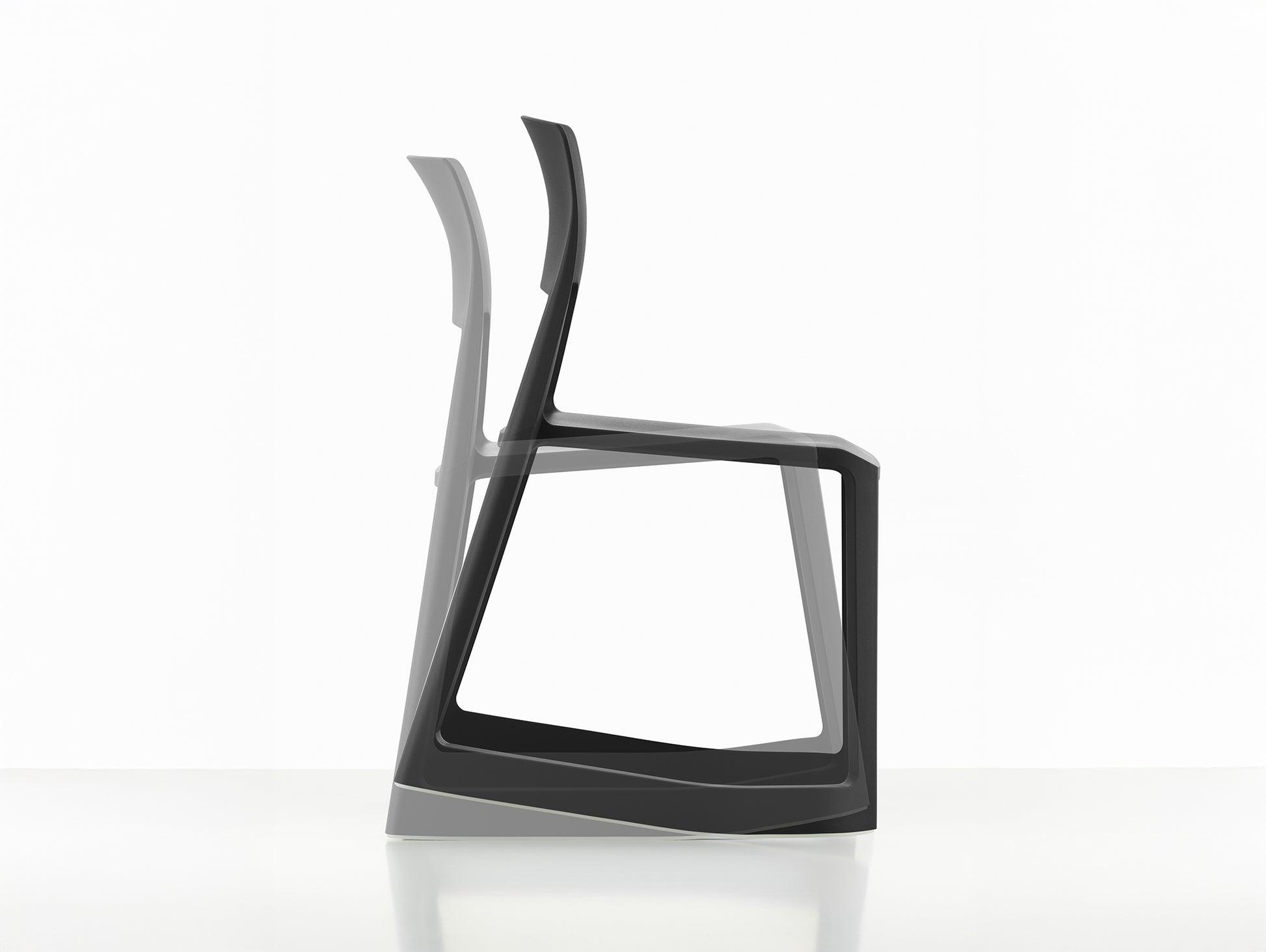 Tip Ton Chair RE by Vitra - Deep Black