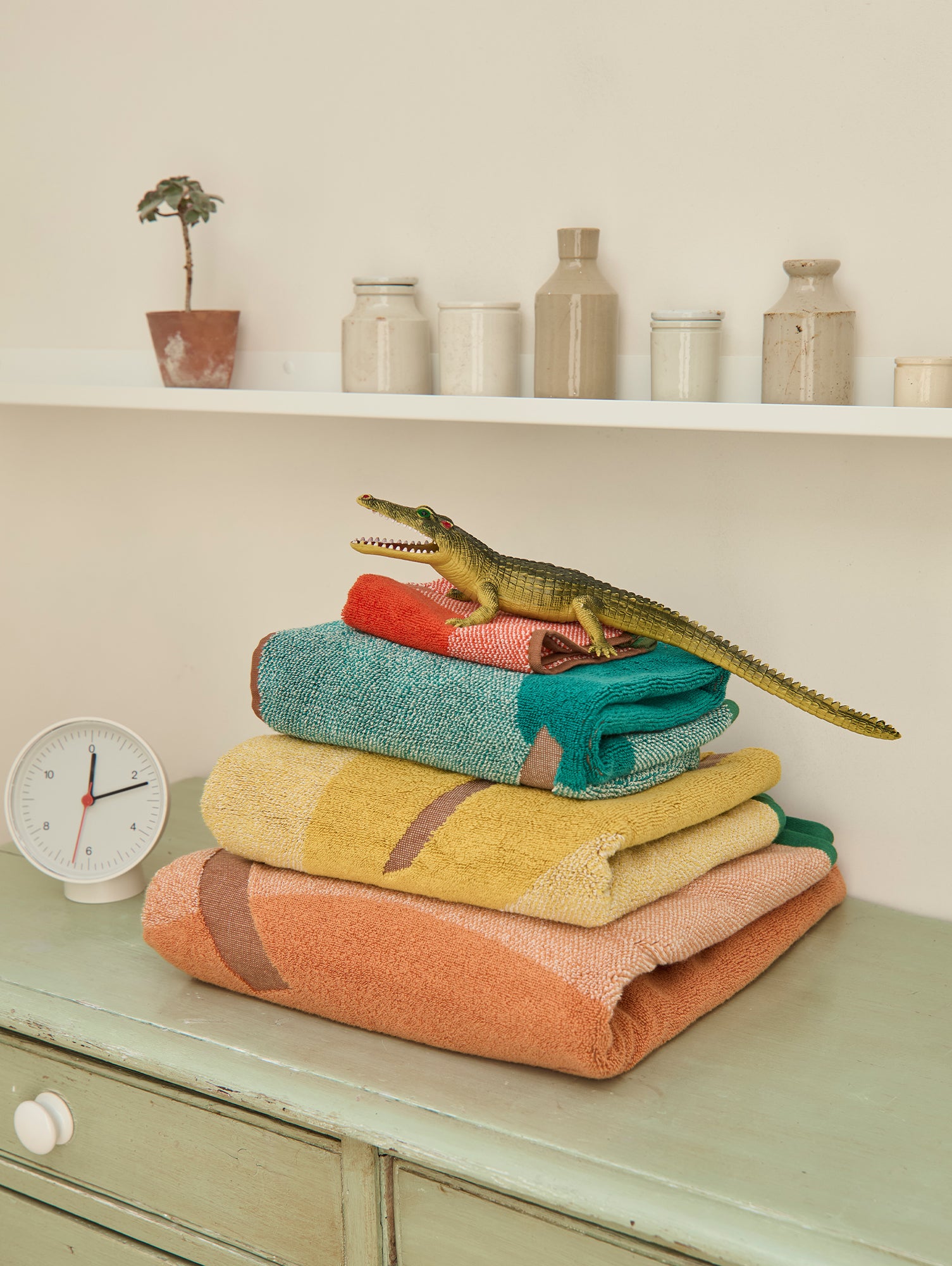Tutti Frutti Towels by Donna Wilson