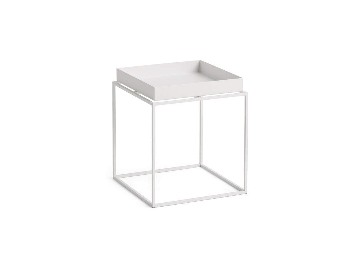 Small White Tray Table by HAY