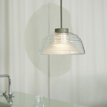 Two Layer Pendant Lamp by Muuto - Olive