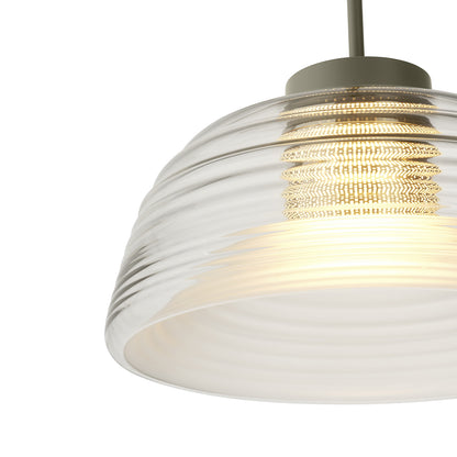 Two Layer Pendant Lamp by Muuto - Olive