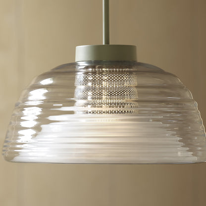 Two Layer Pendant Lamp by Muuto - Olive