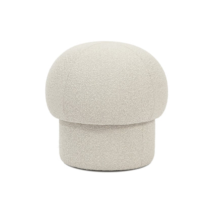 Uno Pouf by Design House Stockholm - D 50cm / Cream
